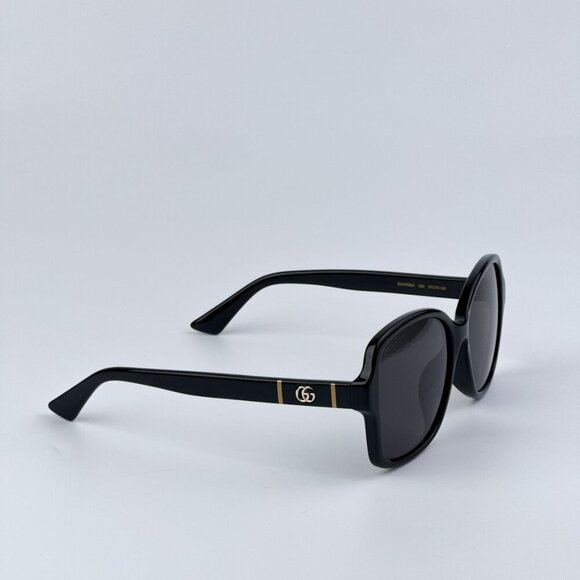 Gucci GG0765SA 002 BRAND NEW Sunglasses Black Grey Women Butterfly main image 9